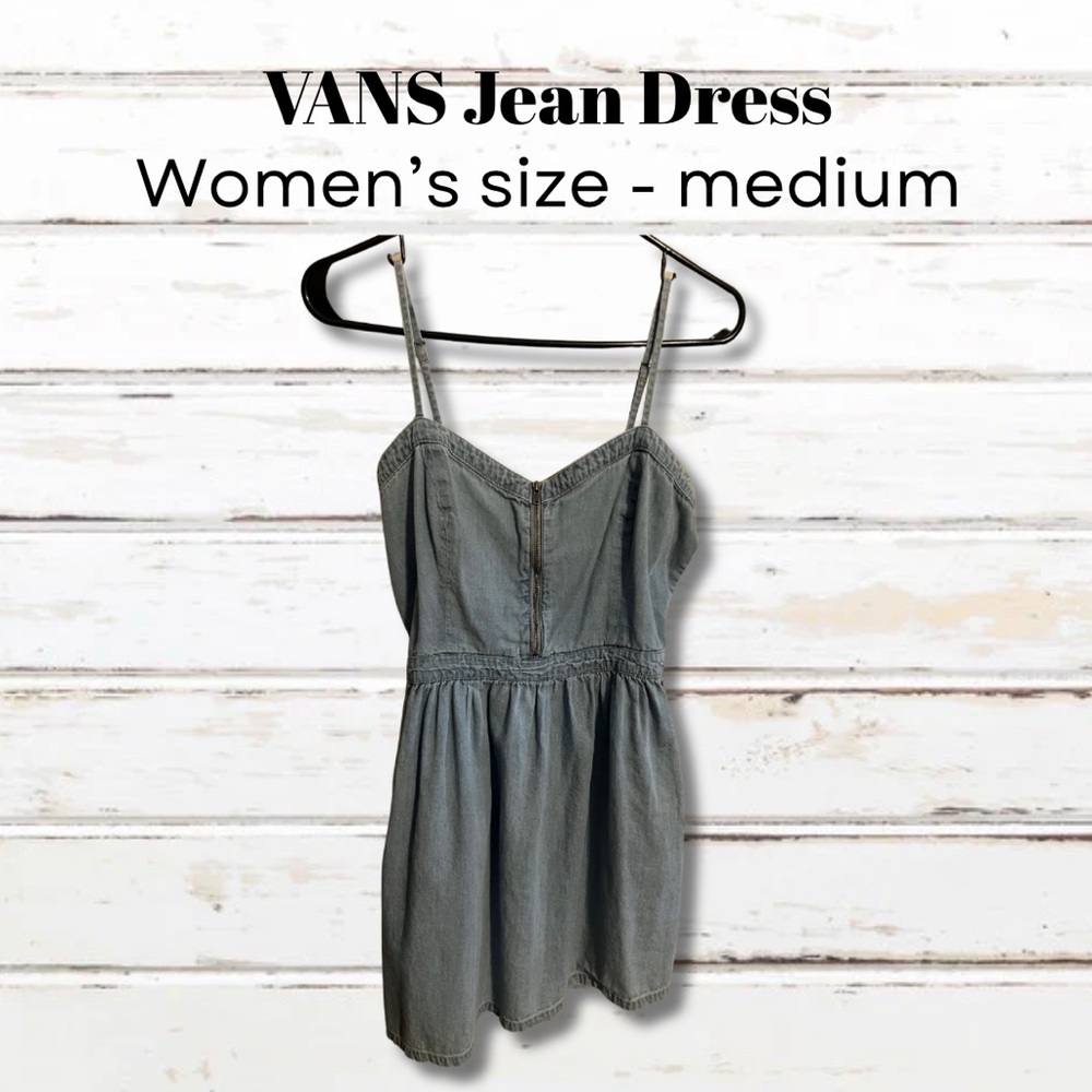 Vans Women's Blue Denim Dress
